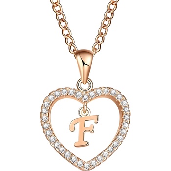 HARAHU Колие Писмо - f / Златно kp5189 (5189)