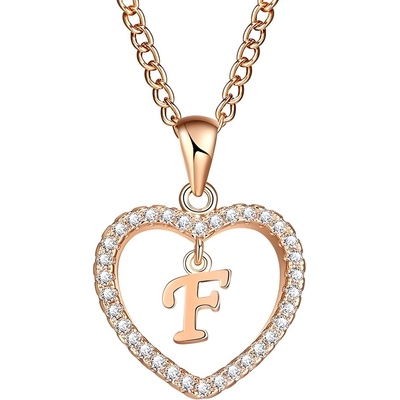 HARAHU Колие Писмо - f / Златно kp5189 (5189)