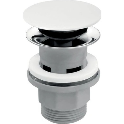 Novaservis Odtoková zátka 5/4 pre umývadlo s prepadom S288PPC-B BILY