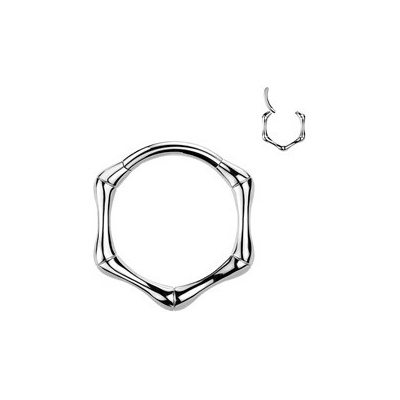 Šperky4U Piercing segment kruh TITAN 1,2 x 10 mm TIT1787-1210