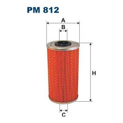 FILTRON Palivový filter PM812