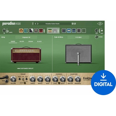 Universal Audio Paradise Guitar Studio (Digitální produkt) – Zboží Živě