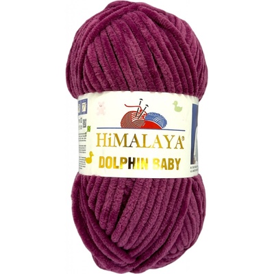 Dolphin Baby Himalaya fialovo růžová 80338