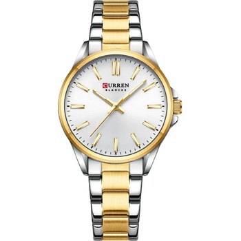 Curren Дамски часовник Curren Emmy, Златист (CURREN-9090-SILVER-GOLD)