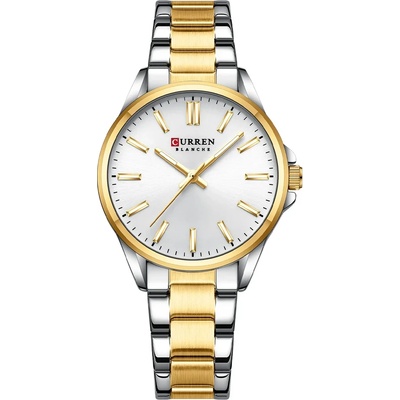 Curren Дамски часовник Curren Emmy, Златист (CURREN-9090-SILVER-GOLD)