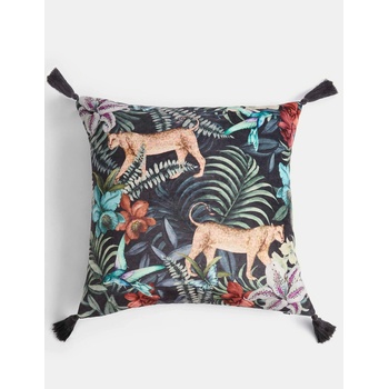 Marks & Spencer Възглавница от шенил с леопардов принт Marks & Spencer тъмносиня Marks & Spencer | Sin | Home | ЕДИН РАЗМЕР