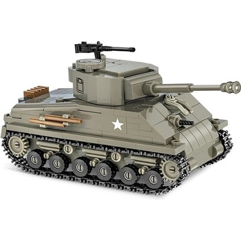 Cobi 2711 World War II Americký tank Sherman M4A3E8