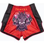 Fairtex Детски боксови шорти Fairtex BSK2108 "Silent Warrior", червени