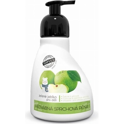 Green idea Sprchová pena zelené jablko pre deti 300 ml