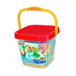 Wader Mini Blocks Big Bucket Building Blocks