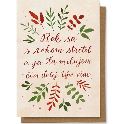 Chaukiss Rok sa s rokom stretol a ja ťa milujem čím ďalej, tým viac