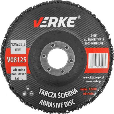 Verke Vlákno kotúč 125 mm V08125