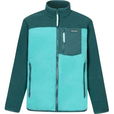 Regatta Junior Frankie Warm Fleece Mediterranea/Turquoise Hraško. zelená/tm. zelená