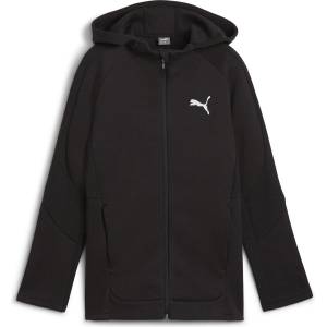 PUMA Детски суичър Puma Unisex Kids Evostripe Full-Zip Hoodie - Puma Black