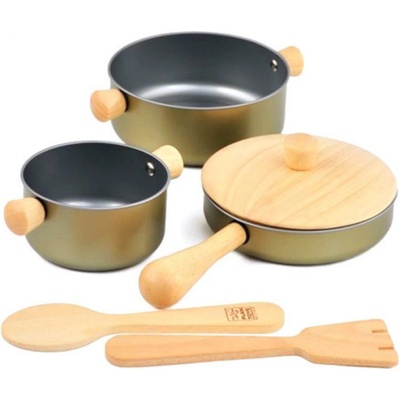PlanToys PT3413 kuchyňské nádobí – Sleviste.cz