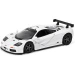 Kinsmart Метална количка Kinsmart - McLaren F1 GTR, 1: 34, бяла (55053)