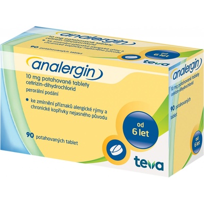 ANALERGIN POR 10MG TBL FLM 90