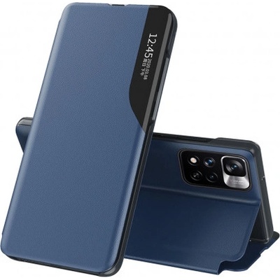 Púzdro MG Eco Leather View Xiaomi Poco M4 Pro 5G, modré