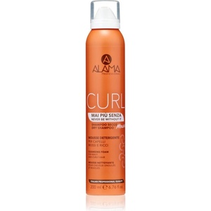 Alama Professional Curl Dry Shampoo Mousse сух шампоан за чуплива и къдрава коса 200ml