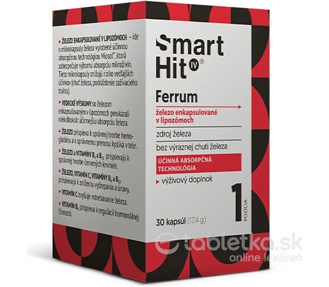 SmartHit Ferrum 30 kapsúl