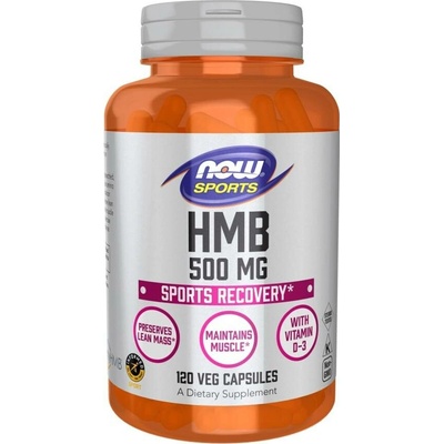 Now Foods sports hmb 500 mg 120 vegetariánskych kapsúl
