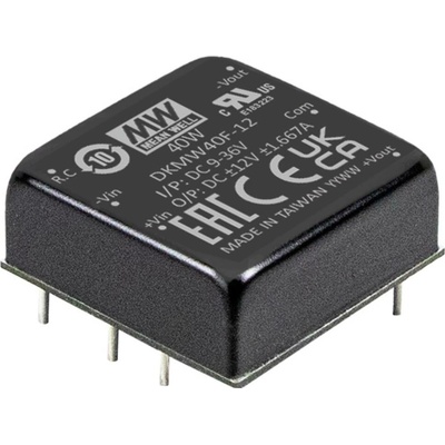 MEAN WELL DKMW40F-15 DC / DC menič napätia 16.5 V 40 W Počet výstupov: 1 x