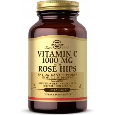 Solgar Rose Vita C 100 vitamín C tablety 100 ks