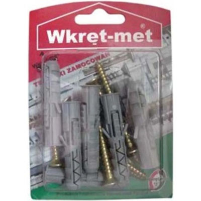 Wkret-met Дюбел общи закреп. с винт 6x40 18 БР/БЛ. WKRET-MET 18191
