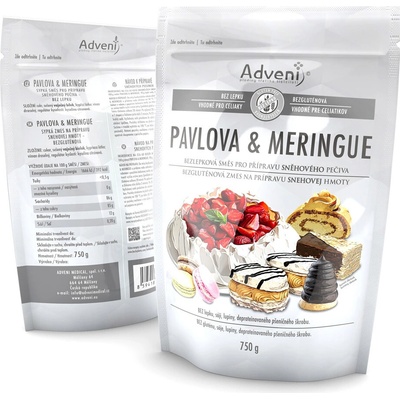 Adveni Bezlepková směs Pavlova & meringue 750 g