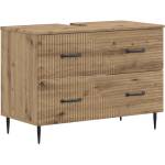 vidaXL Шкаф за мивка в баня HAARLEM Дъб артизан 82 x 41 x 58, 5 см (896804)