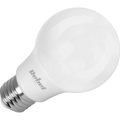 Rebel žiarovka LED E27 8,5 W A60 biela studená