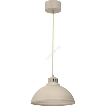 Luminex Пендел SVEN 1xE27/15W/230V бежов (LU8890A)