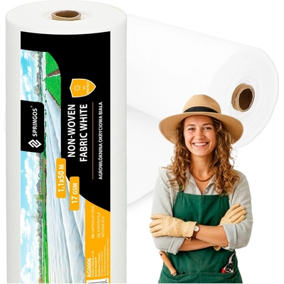 Springros Agro krycí netkaná textílie 1,1 x 50 m 17GSM AG0006