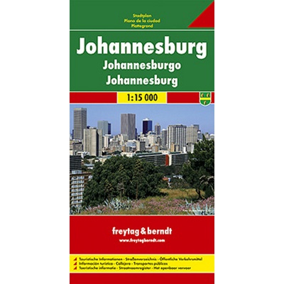 Johannesburg 1:15 000 mapa FB