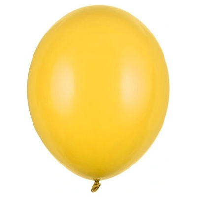 PartyDeco.pl Balónek pastelový MEDOVÝ 12 cm