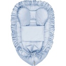 Belisima Hniezdočko s perinkou pre bábätko PURE modrá