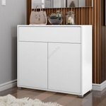 MIRJAN 24 Комод GESITA 100x93 см бял (MJ0178)