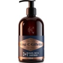 King C. Gillette Beard & Face Wash emulzia na fúzy a tvár 350 ml