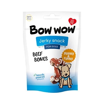 Bow Wow kocky s hovädzou príchuťou 80 g