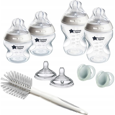 Tommee Tippee sada kojeneckých fľaštičiek C2N s kefou