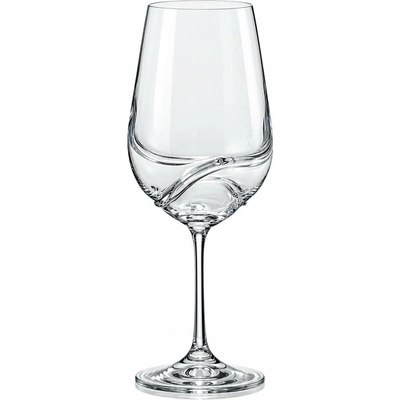 Crystalex Sklenice na víno TURBULENCE 2 x 550 ml