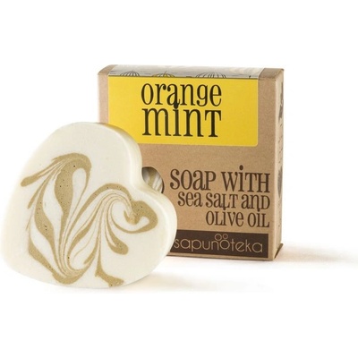 Sapunoteka Soap Sea Salt Orange & Mint mýdlo 125 g