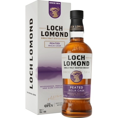 Loch Lomond Peated Rioja Cask 40% 0,7 l (kartón)