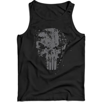 Image 1 of DRAGOWA Мъжки потник Frank The Punisher, черен, 160 г/м2 (11488)