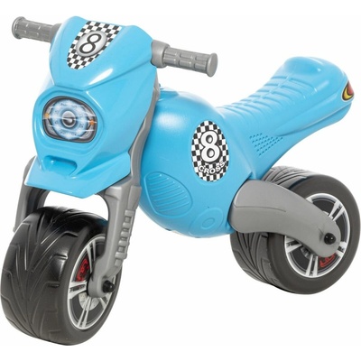 Dohány motorka Cross maxi velká modrá 76*39*54 cm