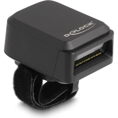 Delock Ringbarcode Scanner 1D und 2D mit 2 4 GHz oder Bluetooth Wireless Charging Funktion (90607)
