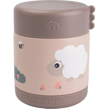 Done by Deer Термос за храна Done by Deer - Tiny farm, Powder, 300 ml (1251711)