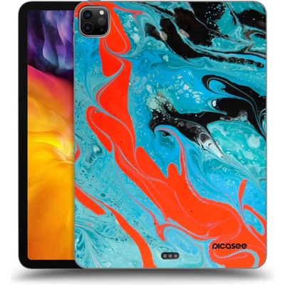 Picasee silikónový čierny obal Apple iPad 11 2022 M2 4.generace Blue Magma