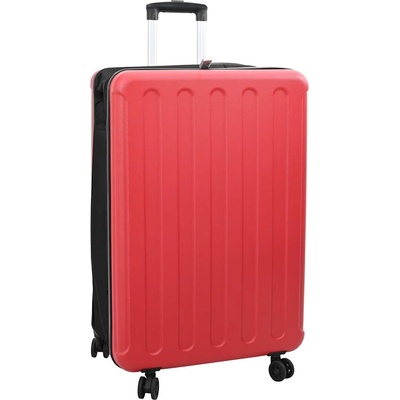 vidaXL Куфар с заключване Червено 50 x 30 x 76 см ABS пластмаса (42006248)