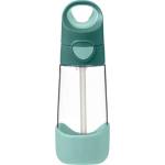 b.box Bottle with Straw шише със сламка Emerald Forest